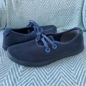 Allbirds Tree Skippers Navy Blue Knit Sneakers Shoes Comfortable Lightweight
